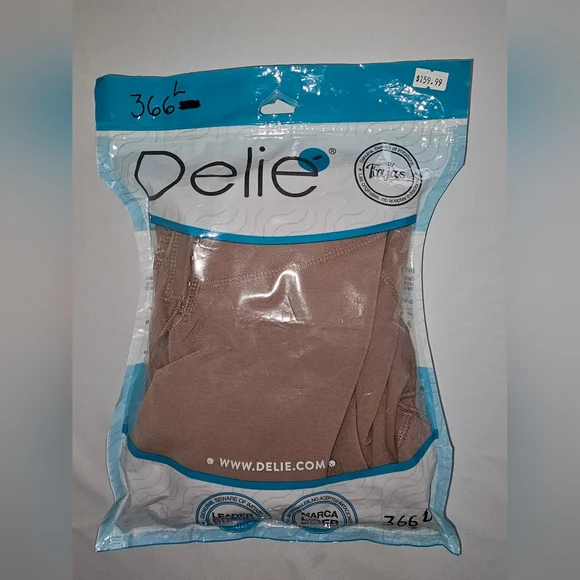 Brown Shapewear Bodysuit Size L Brand DELIE